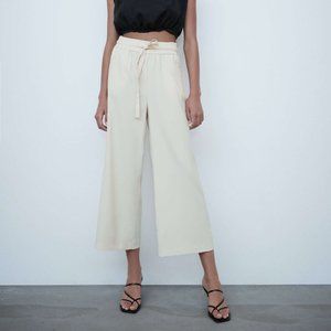 Zara Flowy Tied Pants